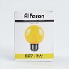 Лампа светодиодная Feron LB-371 Шар E27 3W 230V желтый - фото 54899