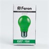 Лампа светодиодная Feron LB-375 E27 3W 230V зеленый - фото 54952