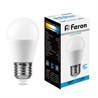 Лампа светодиодная Feron LB-750 Шарик E27 11W 175-265V 6400K - фото 55508
