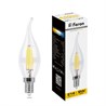 Лампа светодиодная Feron LB-74 Свеча на ветру E14 9W 230V 2700K - фото 55644