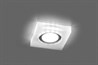 Светильник встраиваемый с белой LED подсветкой Feron CD8180 потолочный MR16 G5.3 белый матовый - фото 56158