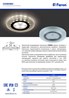 Светильник встраиваемый с белой LED подсветкой Feron CD8060 потолочный MR16 G5.3 белый матовый - фото 56218
