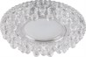 Светильник встраиваемый с LED подсветкой Feron CD941 потолочный MR16 G5.3 прозрачный - фото 56298