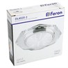 Светильник встраиваемый Feron DL4020-2 потолочный GX53 прозрачный - фото 56686