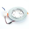 Светильник встраиваемый с белой LED подсветкой Feron CD4020 потолочный GX53 без лампы прозрачный - фото 56742