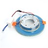 Светильник встраиваемый с белой LED подсветкой Feron CD4020 потолочный GX53 без лампы прозрачный - фото 56747