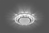 Светильник встраиваемый с белой LED подсветкой Feron CD4025 потолочный GX53 без лампы прозрачный - фото 57167