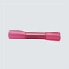 Гильза соединительная изолированная термоусаживаемая STEKKER LD300-0515 сечение 0,5-1,5мм2, 19A, розовый (DIY упак 10шт) - фото 57763