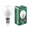 Лампа светодиодная SAFFIT SBG4511 Шарик E14 11W 230V 6400K - фото 57996
