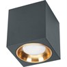 Светильник потолочный Feron ML1754 MR16 GU10 35W 230V, черный, золото - фото 58841