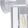 Светильник садово-парковый Feron PL201 на стену вниз 60W E27 230V, белый - фото 58911