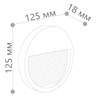 Светодиодный светильник Feron DH203 накладной 5W 4000K, IP65, черный - фото 59473