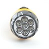 Фонарь аккумуляторный, 7 LED DC (свинцово-кислотная батарея), желтый, TH2294 (TH93B) - фото 59963