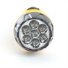 Фонарь аккумуляторный, 15 LED DC (свинцово-кислотная батарея), желтый, TH2295 (TH93C) - фото 59968