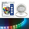 Cветодиодная LED лента Feron LS606, 60SMD(5050)/м 14,4Вт/м 5м IP20 12V RGB - фото 60327