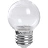 Лампа светодиодная Feron LB-37 Шарик прозрачный E27 1W 230V 2700K - фото 60346