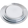 Светильник встраиваемый с белой LED подсветкой Feron CD5024 потолочный GX53 без лампы, матовый - фото 60520