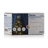 Светодиодная гирлянда Feron CL04 линейная 6м +3м 230V мультиколор, c питанием от сети, контроллером, зеленый шнур - фото 61304