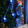 Светодиодная гирлянда Feron CL570 линейная Роса, синий, статичная, 2м + 0.5м, с питанием от батареек, прозрачный шнур - фото 61653