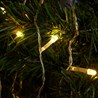 Светодиодная гирлянда Feron CL90  7 веток (2м) + 1.5м 230V 2700K, c питанием от сети, прозрачный шнур - фото 61677