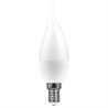 Лампа светодиодная Feron LB-570 Свеча на ветру E14 9W 175-265V 6400K - фото 62013
