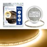 Светодиодная LED лента Feron LS502, 180SMD(2835)/м 16Вт/м 24V 5000*10*1.22мм 3000К - фото 62043