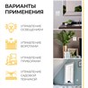 Выключатель беспроводной FERON TM181 230V 500W одноклавишный с радиочастотным контроллером LD100, белый - фото 62153