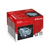 Светодиодная гирлянда Feron CL24 занавес, статичная, 3*3м  + 3м 230V 2700К c питанием от сети, прозрачный шнур - фото 62772