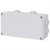 Коробка разветвительная STEKKER EBX30-04-65, 200*100*70 мм, 8 мембранных вводов, IP65, светло-серая - фото 62829