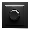 Выключатель диммирующий STEKKER, PSW10-9006-03, 250V, 600W, серия Эрна, черный - фото 62934