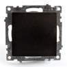 Переключатель 1-клавишный (механизм), STEKKER GLS10-7105-05, 250V, 10А, серия Катрин, черный - фото 63221