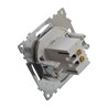 Розетка USB 2-местная (механизм), STEKKER GLS10-7115-03, 250B, 2,1А, серия Катрин, серебро - фото 63270