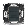 Переключатель 1-клавишный (механизм), STEKKER GLS10-7105-01, 250V, 10А, серия Катрин, белый - фото 63378