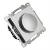 Выключатель диммирующий TRIAC(механизм), STEKKER GLS10-7106-03, 250V, 500W, серия Катрин, серебро - фото 63409