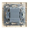 Переключатель 1-клавишный STEKKER  PSW10-9005-02, 250В, 10А, серия Эрна, слоновая кость - фото 63629