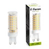 Лампа светодиодная Feron LB-434 G9 9W 175-265V 4000K - фото 64064