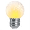 Лампа-строб Feron LB-377 Шарик прозрачный E27 1W 230V 2700K - фото 64266