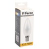 Лампа светодиодная Feron LB-717 Свеча E14 15W 230V 2700K - фото 66217