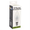 Лампа светодиодная Feron LB-717 Свеча E14 15W 230V 4000K - фото 66226