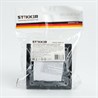 Переключатель перекрестный 1-клавишный STEKKER  PSW10-9009-03, 250В, 10А, серия Эрна, черный - фото 66688