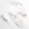 Соединитель угловой 12мм для ленты COB LS530, LD179 - фото 67442
