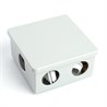 Коробка разветвительная STEKKER EBX10-34-44, 85*85*40мм, 6 вводов, IP44, светло-серая (GE41235) - фото 67918