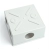 Коробка разветвительная STEKKER EBX10-34-44, 85*85*40мм, 6 вводов, IP44, светло-серая (GE41235) - фото 67919