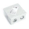 Коробка разветвительная STEKKER EBX10-34-44, 85*85*40мм, 6 вводов, IP44, светло-серая (GE41235) - фото 67921
