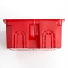 Коробка монтажная для сплошных стен, с крышкой, 120*92*45мм STEKKER EBX30-01-1-20-120, красный - фото 67984