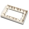 Рамка  2-местная (без перемычки), стекло, STEKKER, GFR00-7012-07, серия Катрин, дымчатый - фото 68370