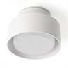 Светильник потолочный Feron HL367 Barrel AURA 12W, 230V, GX53, белый IP44 - фото 68842