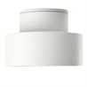 Светильник потолочный Feron HL367 Barrel AURA 12W, 230V, GX53, белый IP44 - фото 68843