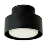 Светильник потолочный Feron HL367 Barrel AURA 12W, 230V, GX53, чёрный IP44 - фото 68879