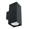 Светильник  настенный Feron ML1740 QUAD   MR16 35W, 230V, 2*GU10,  чёрный IP20 - фото 69001